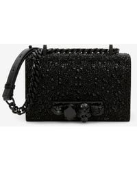 McQueen - ミニジュエルドサッチェル - Lyst