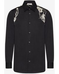 Alexander McQueen - Pressed Flower Harness Shirt - Lyst