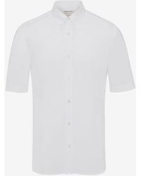 Alexander McQueen - Cotton Poplin Shirt - Lyst