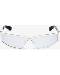McQueen - Y2K Metal Sunglasses - Lyst