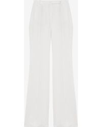McQueen - Narrow Bootcut Trousers - Lyst