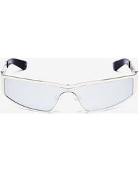 McQueen - Y2K Metal Sunglasses - Lyst