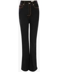 narrow bootcut jeans