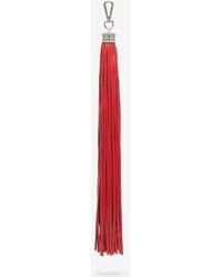 McQueen - Leather Tassel Charm - Lyst