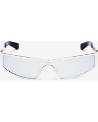McQueen - Y2K Metal Sunglasses - Lyst