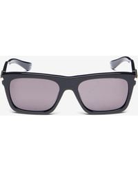 McQueen - City T-Bar Rectangular Sunglasses - Lyst