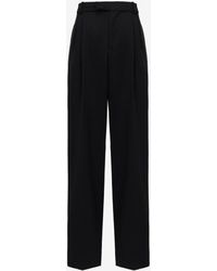 Alexander McQueen - Pleated baggy Trousers - Lyst