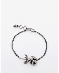 McQueen - Dipped Rose Bracelet - Lyst