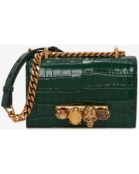 McQueen - Borsa Jewelled Satchel Mini - Lyst