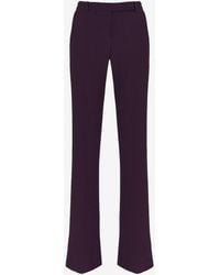 Alexander McQueen - Purple Narrow Bootcut Trousers - Lyst