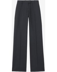 McQueen - Bumster Hose Mit Nadelstreifen - Lyst