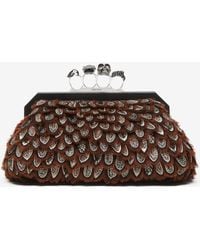 McQueen - Clutch Knuck Morbida - Lyst