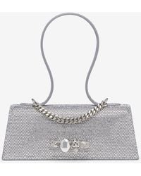 McQueen - Crystal-Embellished Jewelled - Lyst