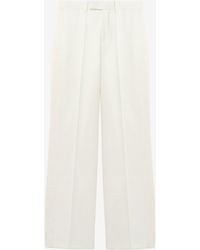 McQueen - Wide Leg Evening Trousers - Lyst