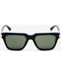 McQueen - T-Bar Icon Square Sunglasses - Lyst