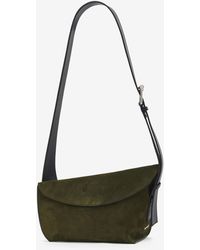 McQueen - Large T-Bar Sling Bag - Lyst