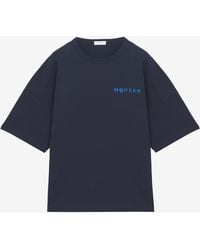 McQueen - Logo Oversized T-Shirt - Lyst