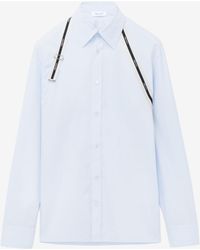 McQueen - Logo Harness Shirt - Lyst