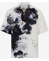 Alexander McQueen - Hawaii-hemd mit dutch flower-motiv - Lyst