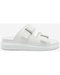 McQueen - Oversized Hybrid Slide - Lyst
