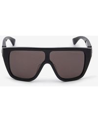 Alexander McQueen - Unisex Black Floating Skull Mask Sunglasses - Lyst