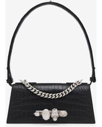 McQueen - Borsa Jewelled Mini A Spalla - Lyst