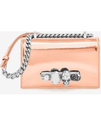 Alexander McQueen - Sac mini jewelled satchel - Lyst