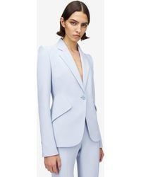 McQueen - Single-Breasted Jacket - Lyst