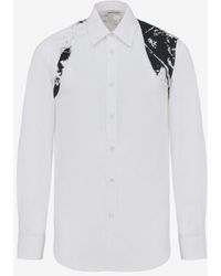 Alexander McQueen - Hemd mit fold gurt - Lyst