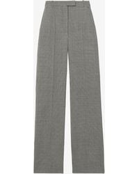 McQueen - Pantaloni Sartoriali Con Motivo Vichy - Lyst