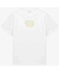 McQueen - Embroidered Logo Patch T-Shirt - Lyst