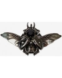 Alexander McQueen Broche scarabée - Multicolore