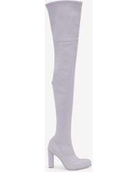 alexander mcqueen thigh high boots