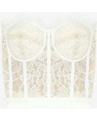 McQueen - Lace Corset - Lyst