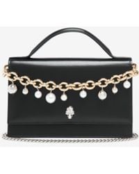 McQueen - Top Handle Skull Bag - Lyst