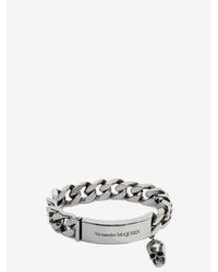 Alexander McQueen Armband identity chain - Mehrfarbig