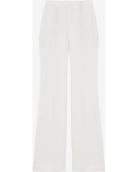 McQueen - Narrow Bootcut Trousers - Lyst