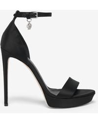 McQueen - Jewel Platform Sandal - Lyst