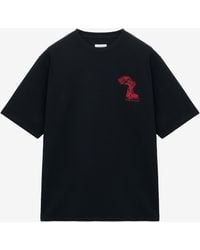 McQueen - Tree Of Life' Print T-Shirt - Lyst