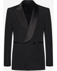 Alexander McQueen - Half Shawl Collar Tuxedo Jacket - Lyst