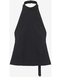 McQueen - Sleeveless Top - Lyst