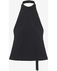 McQueen - Sleeveless Top - Lyst