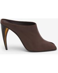 McQueen - Sandali Con Tacco A Corno - Lyst