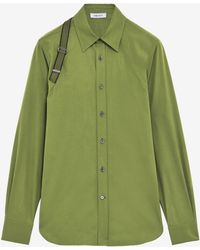 McQueen - Logo Harness Shirt - Lyst