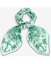 McQueen - Sailor Tattoo Foulard - Lyst