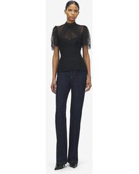 McQueen - Jeans Mit Geradem Bein - Lyst