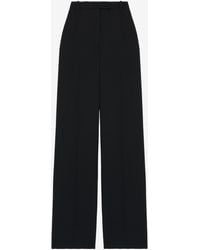 McQueen - High-Waisted Tailored Trousers - Lyst