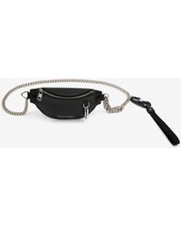 Alexander McQueen Biker Belt Bag - Black