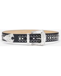 McQueen - Juwelenbesetzter Arrow Gürtel - Lyst
