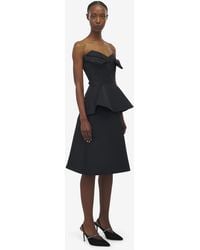 McQueen - Kickback Midi Skirt - Lyst